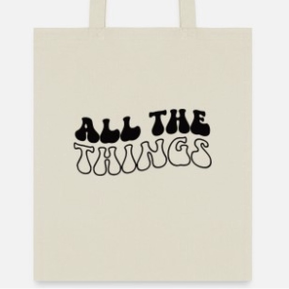 All the things tote bag